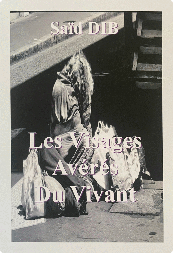 Couverture du livre Les Visages Avérés du Vivant de Saïd DIB