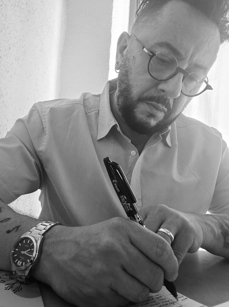 Portrait de Saïd DIB, poète et écrivain français